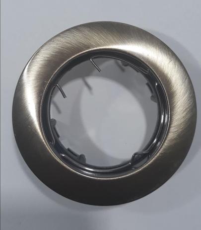 Spot embutir redondo para dicroica MR16 GU10 GU5.3 Bronze ouro velho - LLUM Bronzearte Menor preço em Spot embutir redondo para dicroica MR16 GU10 GU5.3 Bronze ouro velho - LLUM Bronzearte
