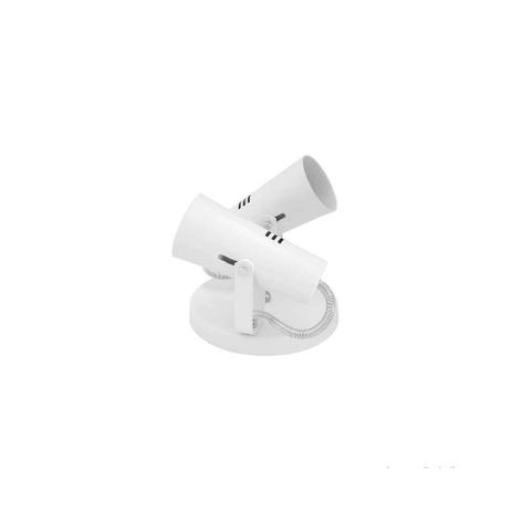 Spot Focus para 2 lâmpadas E27 branco Auremar Menor preço em Spot Focus para 2 lâmpadas E27 branco Auremar