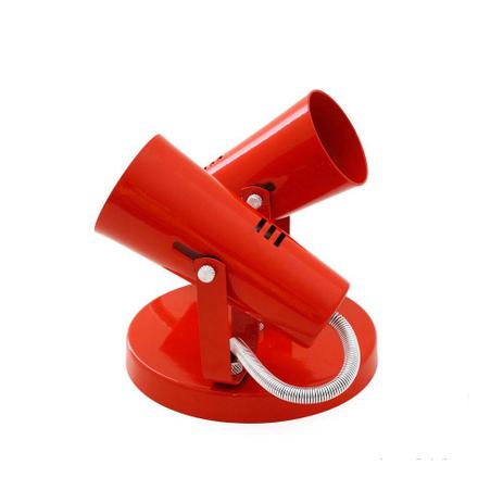 Spot Focus para 2 lâmpadas E27 vermelho Auremar Menor preço em Spot Focus para 2 lâmpadas E27 vermelho Auremar