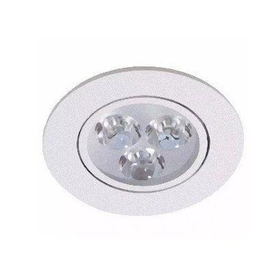 Spot Led Asus redondo 3w 225lm 3500k Branca Morna Menor preço em Spot Led Asus redondo 3w 225lm 3500k Branca Morna