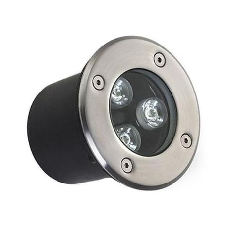 Spot Led Balizador 3w VERDE Blindado Embutido para Piso - Kit led Menor preço em Spot Led Balizador 3w VERDE Blindado Embutido para Piso - Kit led