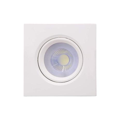 Menor preço em Spot Led Embutir de Plástico Poli 5,07cmx11,2cmx11,2cm Bella Iluminação 1x7W Branco