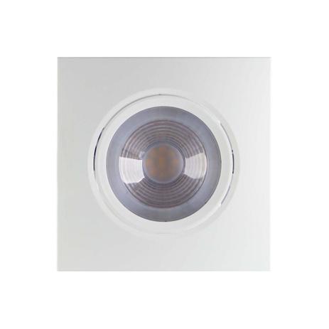 Menor preço em Spot Led Quadrado 7w Bivolt Par20 2700k Luz Amarela - Brilia