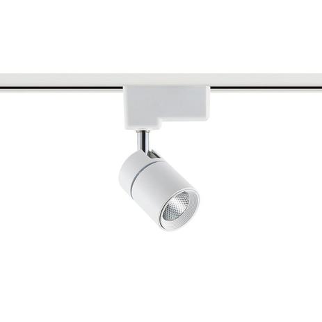 Spot Led Trilho Branco 10w Biv 2700k Brilia Menor preço em Spot Led Trilho Branco 10w Biv 2700k Brilia