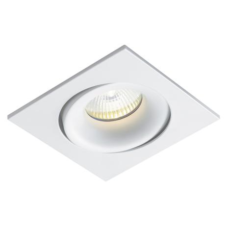 Spot MINIDICROICA GU10 Embutir Quadrado Luna Branco NS411 - Bella iluminação Menor preço em Spot MINIDICROICA GU10 Embutir Quadrado Luna Branco NS411 - Bella iluminação