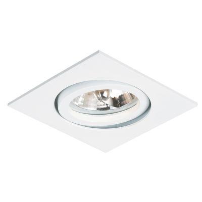 Spot MINIDICROICA GU10 Embutir Quadrado NS335Q - Bella iluminação Menor preço em Spot MINIDICROICA GU10 Embutir Quadrado NS335Q - Bella iluminação