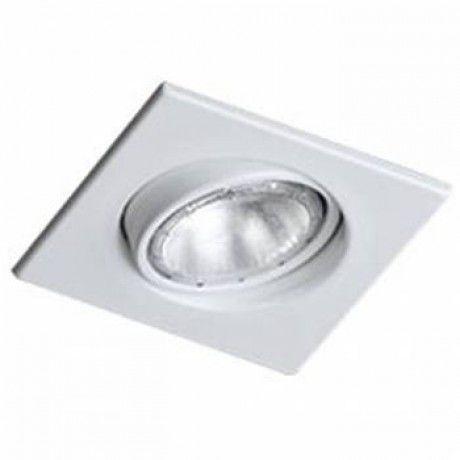 Spot PAR20 Embutir E27 Quadrado Direcionavel DL065 POP - Bella iluminação Menor preço em Spot PAR20 Embutir E27 Quadrado Direcionavel DL065 POP - Bella iluminação