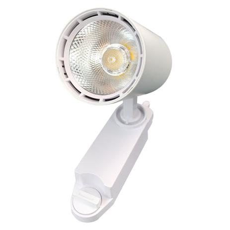 Spot para Trilho Eletrificado Branco (Led Incluso) 7W 3000K Bivolt - MB Led - S33015 Menor preço em Spot para Trilho Eletrificado Branco (Led Incluso) 7W 3000K Bivolt - MB Led - S33015
