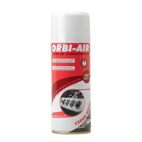Spray Limpa Ar Condicionado Automotivo Carro Novo 200ml/140g - Orbi Química - Orbi QuÃmica é boa?