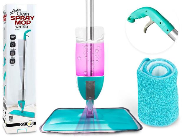 Spray Mop Esfregão Com Reservatório De Água C/ 1 Refil Microfibra Rodo Mágico - 123 Útil é boa?