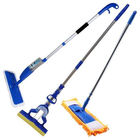 Spray Mop + Mop Tira Pó + Rodo Mágico Dobrável - Vendasshop Utensilios De Limpeza Menor preço em Spray Mop + Mop Tira Pó + Rodo Mágico Dobrável - Vendasshop Utensilios De Limpeza