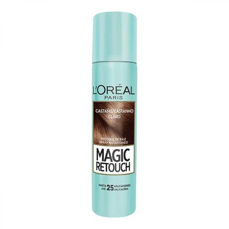 Spray retoque de raiz loreal magic retouch castanho claro 75ml Menor preço em Spray retoque de raiz loreal magic retouch castanho claro 75ml