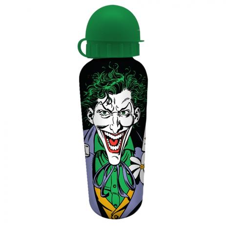 Menor preço em Squeeze aluminio DC Joker com baralho fd roxo 6,5 X 21 cm 50 - Metropole