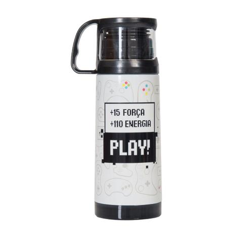 Squeeze térmica 350ml com caneca - game geek - Uatt é boa?