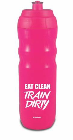 Squeeze térmica 550ml - fitness - eat clean train dirty pink - Brasfoot é boa?