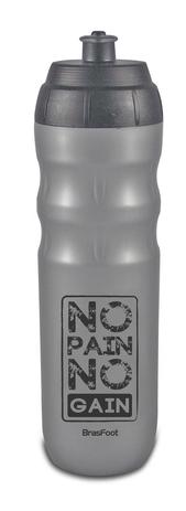 Squeeze térmica 550ml - fitness - no pain no gain - cinza - Brasfoot Menor preço em Squeeze térmica 550ml - fitness - no pain no gain - cinza - Brasfoot