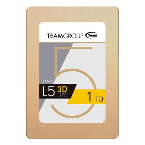 Menor preço em SSD 1TB L5 LITE 3D para PC e Notebook Sata 3 2,5” Team Group T253TD001T3C101