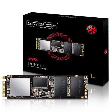 Ssd. 1tb M.2 NVMe PCIe 3500mb/s Leit - 3000mb/s Grav ASX8200PNP-1TT-C Adata Menor preço em Ssd. 1tb M.2 NVMe PCIe 3500mb/s Leit - 3000mb/s Grav ASX8200PNP-1TT-C Adata