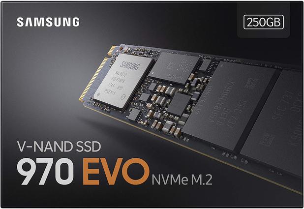 SSD 250GB Samsung 970 EVO Plus M.2 NVMe Leitura 3500MB/s Gravação 2300MB/s - MZ-V7S250B/AM Menor preço em SSD 250GB Samsung 970 EVO Plus M.2 NVMe Leitura 3500MB/s Gravação 2300MB/s - MZ-V7S250B/AM