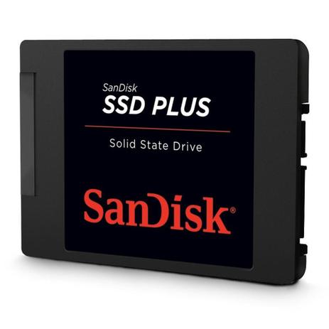 Ssd 480gb plus sata 3 para desktop e notebook sdssda-480g-g26 sandisk -  Peças para Computador e Notebook - Magazine Luiza