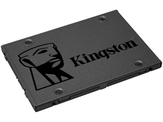SSD 960GB Kingston SATA 3.0 2,5” - Leitura 500MB/s e Gravação 450MB/s A400