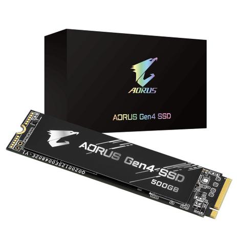 SSD Aorus Gen4, 500GB, M.2, NVMe, Leituras: 5000MB/s e Gravações: 2500MB/s - GP-AG4500G é ruim? SSD Aorus Gen4, 500GB, M.2, NVMe, Leituras: 5000MB/s e Gravações: 2500MB/s - GP-AG4500G é boa?