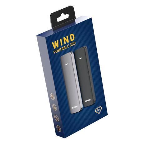 SSD Externo Portátil Hikvision Wind Series 512GB USB 3.1 Preto HS-ESSD-P0512BWD STD512GB Menor preço em SSD Externo Portátil Hikvision Wind Series 512GB USB 3.1 Preto HS-ESSD-P0512BWD STD512GB