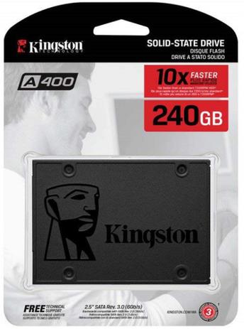Ssd kingston a400 240gb sa400s37/240g Menor preço em Ssd kingston a400 240gb sa400s37/240g