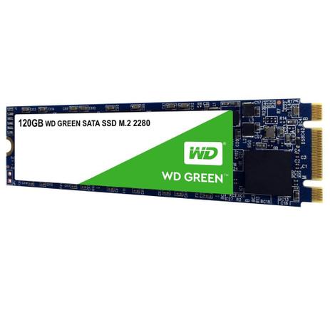SSD M2 Western Digital Green 2280 120gb Leituras: 545mb/S - Wds120g2g0b Menor preço em SSD M2 Western Digital Green 2280 120gb Leituras: 545mb/S - Wds120g2g0b