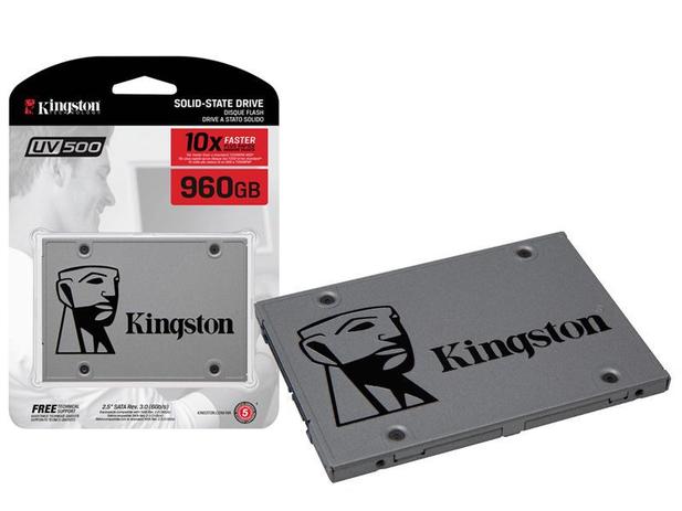 SSD SATA Desktop Notebook Kingston SUV500/960G UV500 980GB 2.5” SATA III NAND 3D 6GB/S é boa?