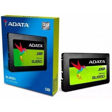 Ssd Sata Iii Adata ASU650SS-240GT-C SU650 240GB 2.5” Box Menor preço em Ssd Sata Iii Adata ASU650SS-240GT-C SU650 240GB 2.5” Box