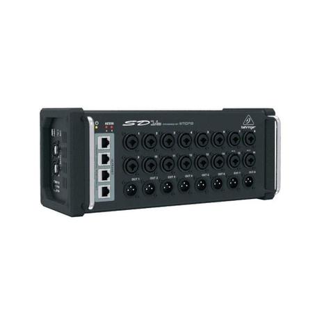 Stage Box SD16 Behringer 16-in/16-out com pré Midas Menor preço em Stage Box SD16 Behringer 16-in/16-out com pré Midas