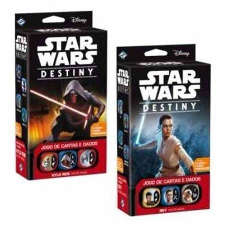 Star Wars Destiny Jogo De Cartas Kylo Ren e Ray - Galápagos Menor preço em Star Wars Destiny Jogo De Cartas Kylo Ren e Ray - Galápagos