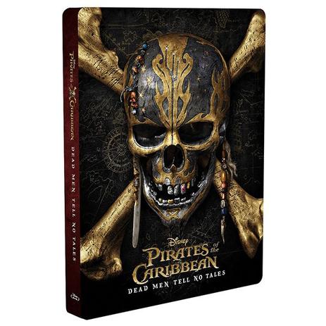 Steelbook - Blu-Ray + Blu-Ray 3D - Piratas do Caribe: A Vingança de Salazar - Disney Menor preço em Steelbook - Blu-Ray + Blu-Ray 3D - Piratas do Caribe: A Vingança de Salazar - Disney