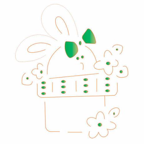Stencil de Acetato para Pintura OPA Simples 10 x 10 cm - 1297 Coelho na Cesta é boa?