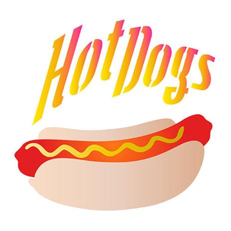 Stencil Litoarte 21,1x17,2 STM-532 Hot Dogs Menor preço em Stencil Litoarte 21,1x17,2 STM-532 Hot Dogs