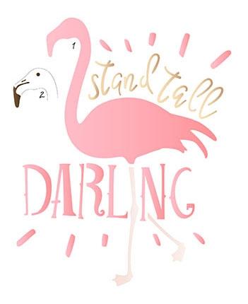 Stencil Pintura Sobreposição Flamingo 21,1X17,2 STM-618 - Litoarte Menor preço em Stencil Pintura Sobreposição Flamingo 21,1X17,2 STM-618 - Litoarte