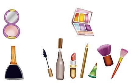 Stencil Pintura Sobreposição Maquiagem 34,4x21cm ST-273 - Litoarte Menor preço em Stencil Pintura Sobreposição Maquiagem 34,4x21cm ST-273 - Litoarte