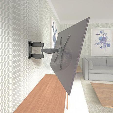 STPA MAX PRE Suporte articulado com inclinação. Ate 56 pol PRETO - Multivisao é boa?