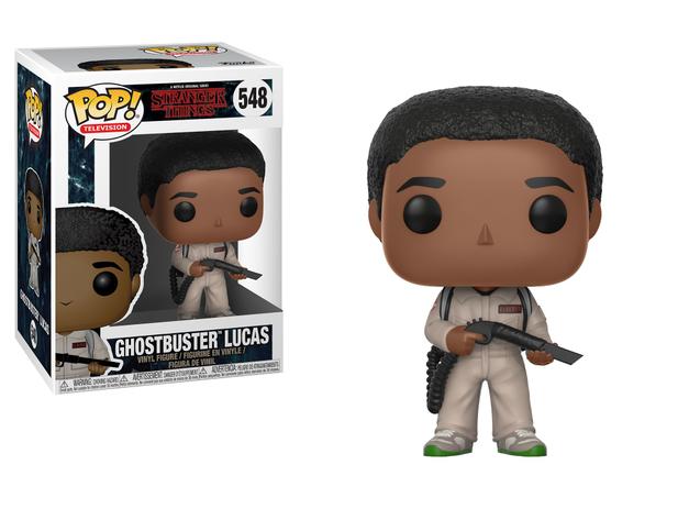 Stranger Things Ghostbuster Lucas - Funko Pop Menor preço em Stranger Things Ghostbuster Lucas - Funko Pop