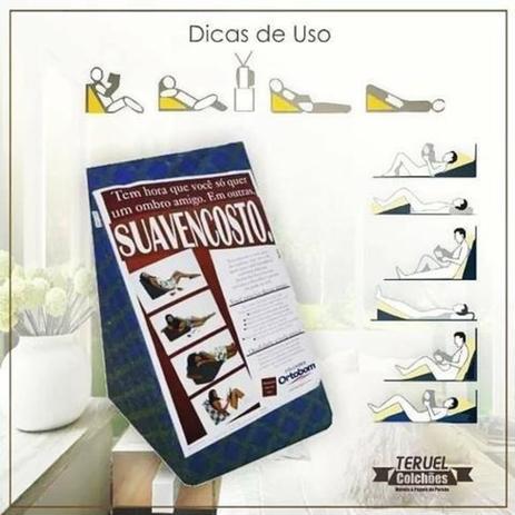 Suave Encosto Ortobom 55X40X40 é boa?