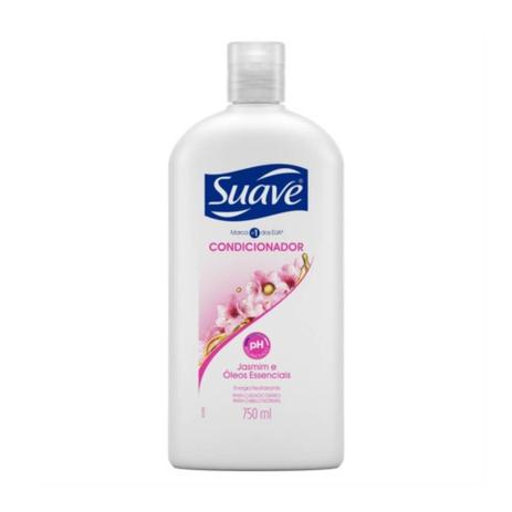 Suave Jasmim E Óleos Essenciais Condicionador 750ml Menor preço em Suave Jasmim E Óleos Essenciais Condicionador 750ml