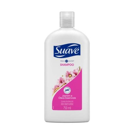 Suave Jasmim E Óleos Essenciais Shampoo 750ml Menor preço em Suave Jasmim E Óleos Essenciais Shampoo 750ml