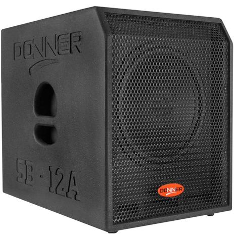 Subwoofer Ativo Donner SB 12 A Falante 12 Polegadas 500W Menor preço em Subwoofer Ativo Donner SB 12 A Falante 12 Polegadas 500W