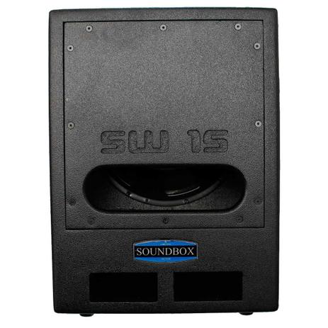 Subwoofer Ativo Fal 15 Pol 1000W - SW 15 SoundBox Menor preço em Subwoofer Ativo Fal 15 Pol 1000W - SW 15 SoundBox