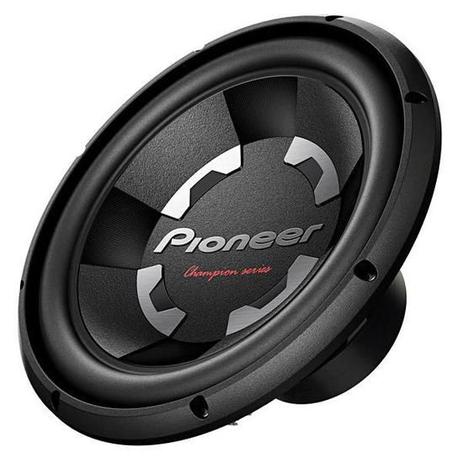 Subwoofer de 12” Pioneer Champion Series TS-300D4 com 1.400 Watts - Preto Menor preço em Subwoofer de 12” Pioneer Champion Series TS-300D4 com 1.400 Watts - Preto