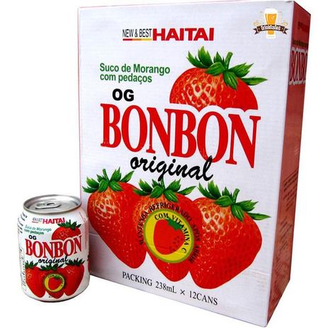 Suco de morango bon bon haitai - caixa 12 unidades (235ml) Menor preço em Suco de morango bon bon haitai - caixa 12 unidades (235ml)