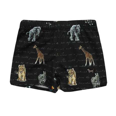 Sunga Short Bebê Masculino Estampa Safari - 1+1 Menor preço em Sunga Short Bebê Masculino Estampa Safari - 1+1