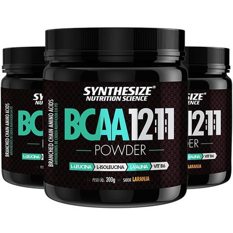 Super Combo 3 X Bcaa 12.1.1 800 G - Synthesize Menor preço em Super Combo 3 X Bcaa 12.1.1 800 G - Synthesize