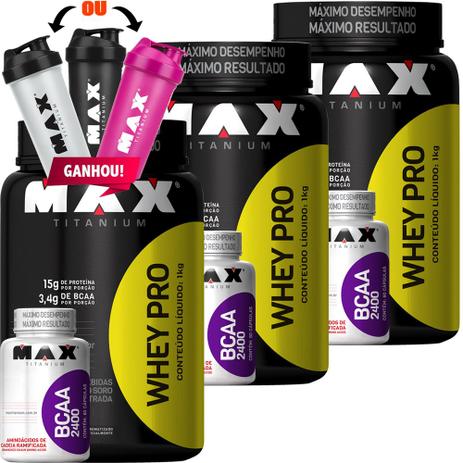 Super Combo Suplemento Atacado Academia - Max Titanium Menor preço em Super Combo Suplemento Atacado Academia - Max Titanium
